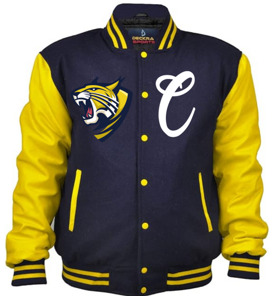 Cheetah Roar Varsity Jacket **Pre Order Sale**