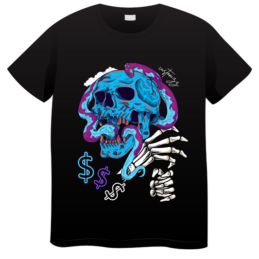 Exclusive Limited Stock TM Skull T Shirt