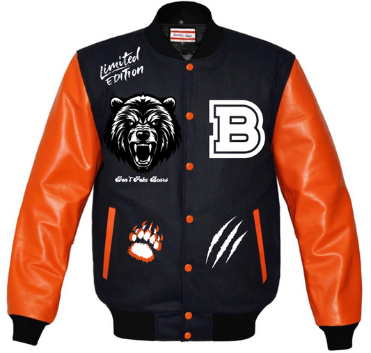 Don't Poke Bears Varsity Jacket **Pre Order Sale**